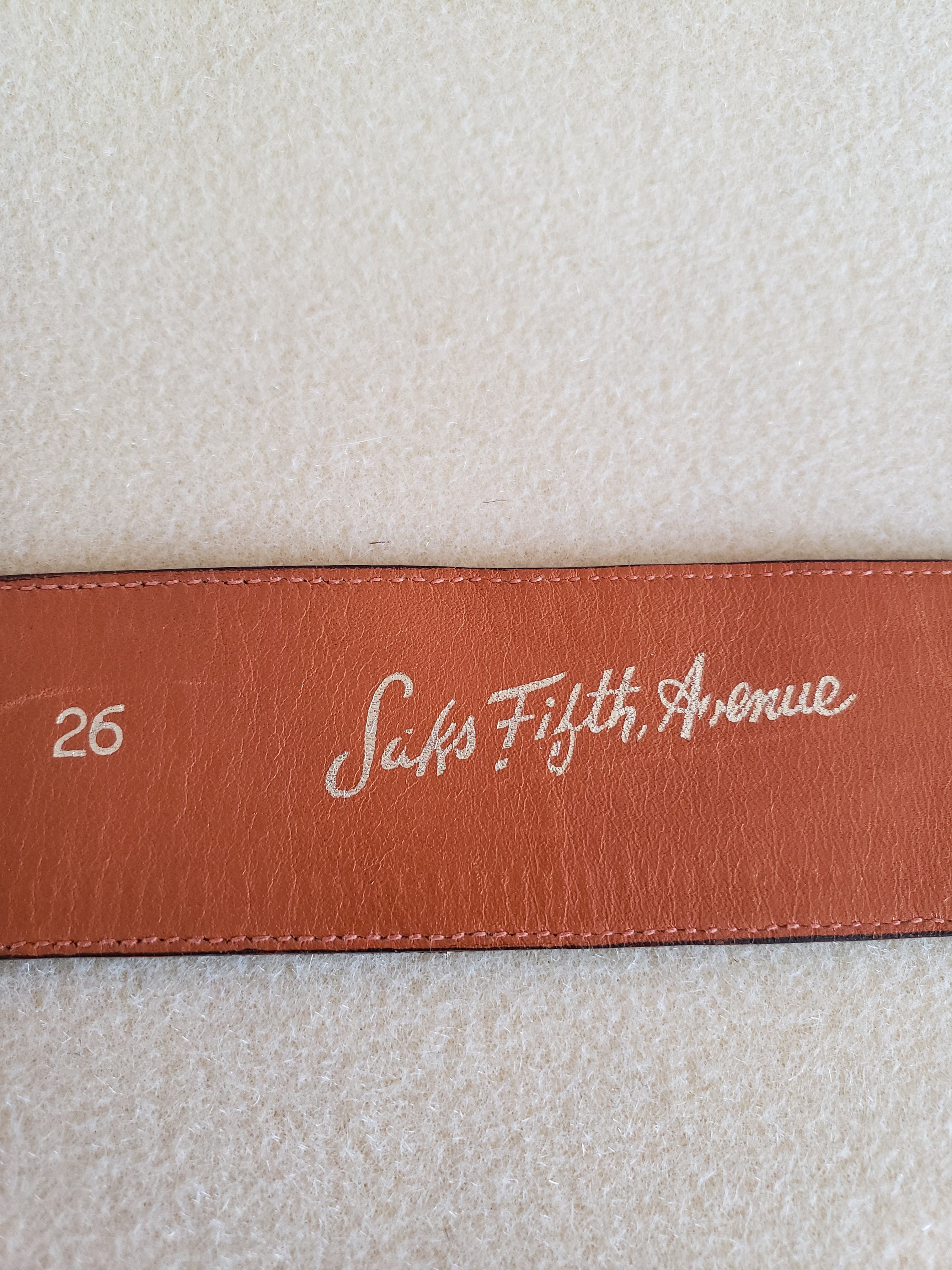 Vintage Louis Vuitton Monogram Belt: Saks Fifth Avenue  display picture 2