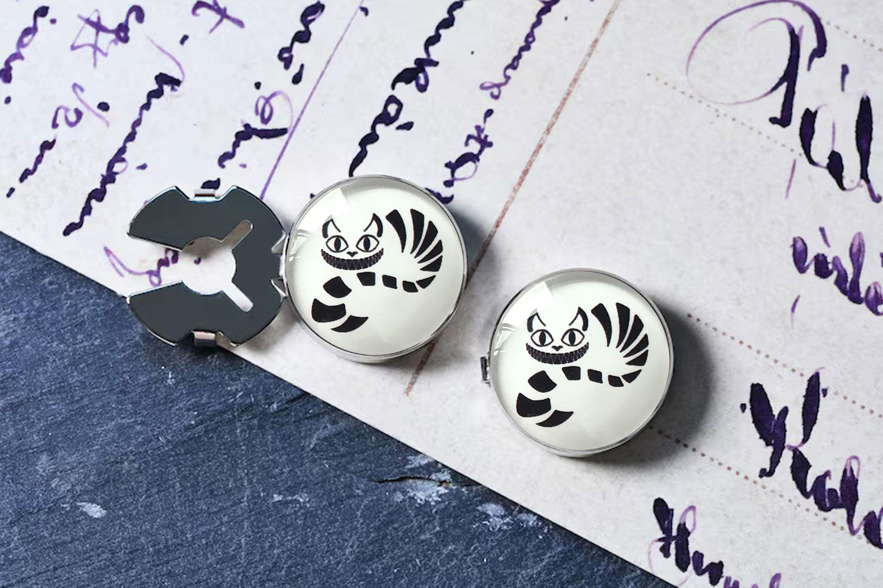 Cheshire Cat Pin the Grin - Etsy