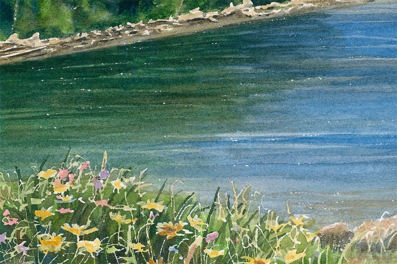 Otter Creek Cove Acadia Art Print Bar Harbor Gifts Etsy