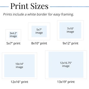 PRINT SIZES CHART