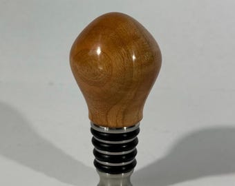 Wooden Cherrywood Wine or Bottle Stopper