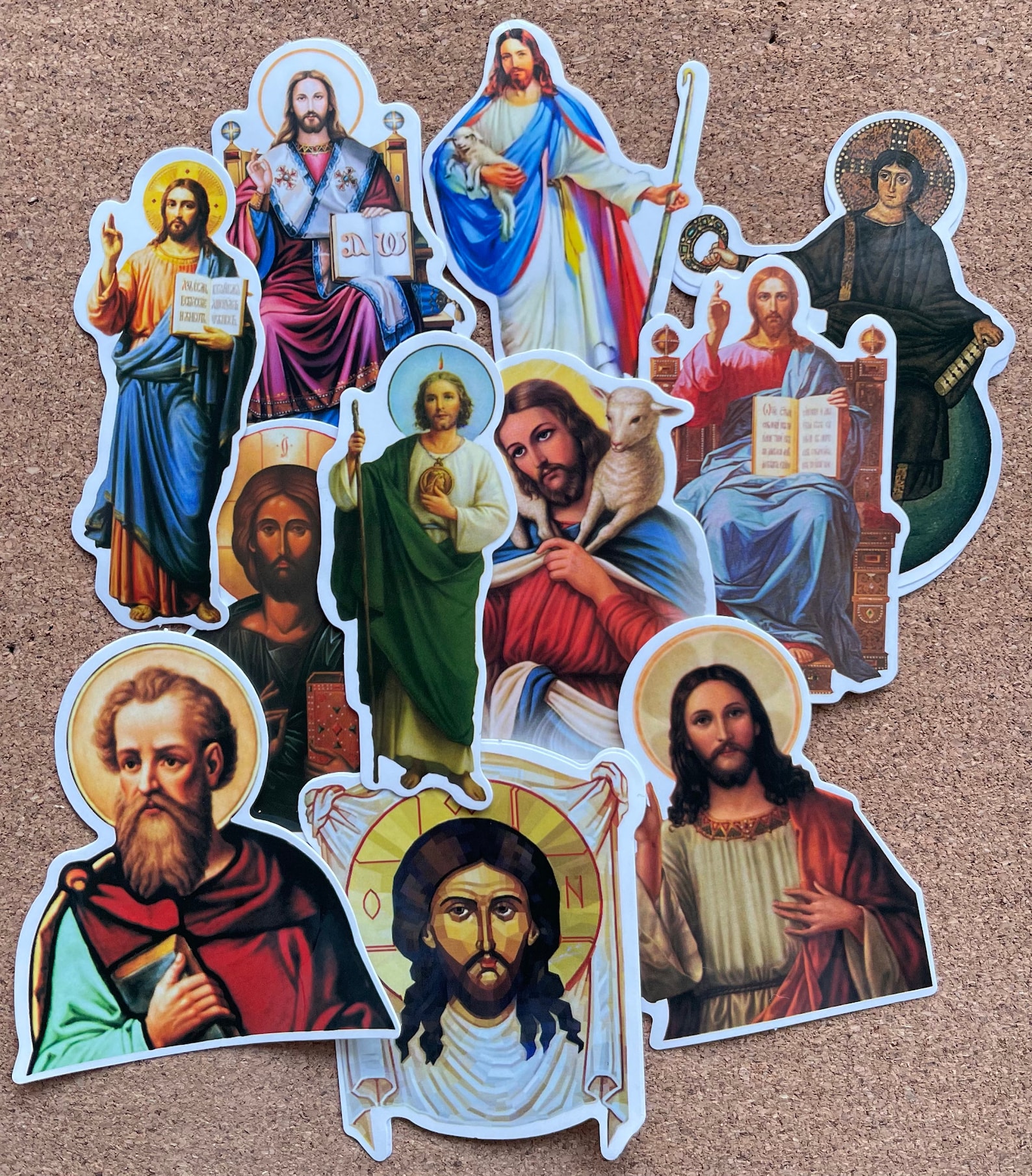 Catholic Saints Glossy Vinyl Sticker Pack - Etsy