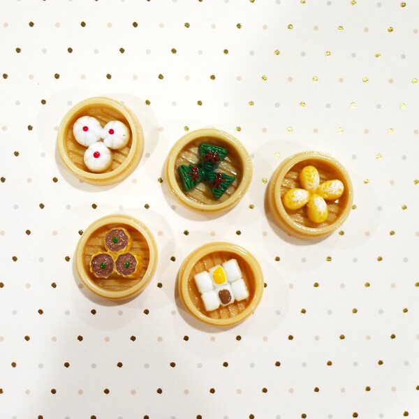 Dimsum Miniature DIY Craft Charm Cream Glue Cute DIY for Phone case hair clip craft mirror Flatback Cabochon Earrings DIY Charm