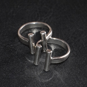 Silvering vintage ring-vintage stylish open ring-uno no de 50 style ring- Spanish ring-irregular round ring-Otro accesorio