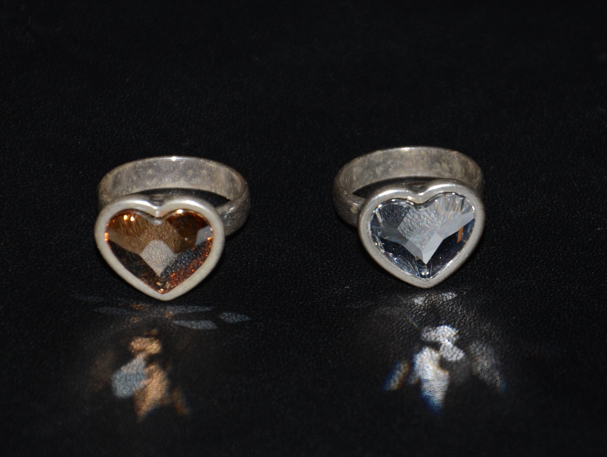 Swarovski heart ring - Etsy 日本