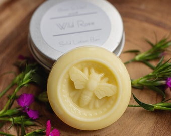 Solid Lotion Bars With Tin- Body Butter Bar, Beeswax, Free Seed Packet, Easy Gift, Christmas Gift, Baby Shower, Mothers Day Gift