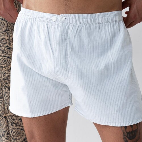 Boxer Shorts for Men White Thin Black 