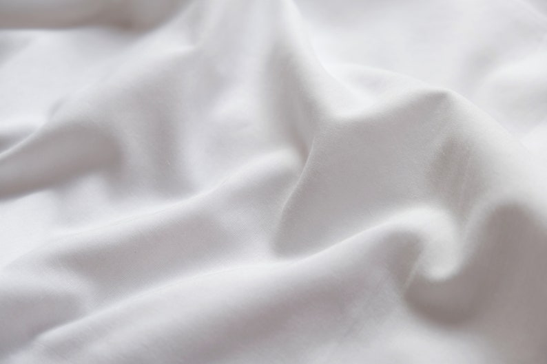 Pantalon de survêtement Blanc bas de pyjama pour homme léger, ample et exceptionnellement doux, en coton 100 % coton biologique image 4