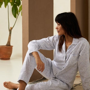 Pyjama - Lodhi Garden Blue | 100% Organic Cotton