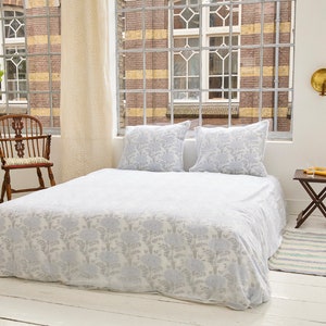 Bedding Set - Blue Aster | 100% Organic Cotton
