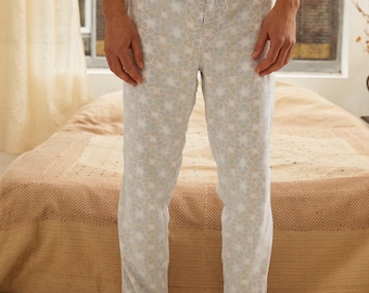 Lounge Pants - Persian Flower | 100% Organic Cotton