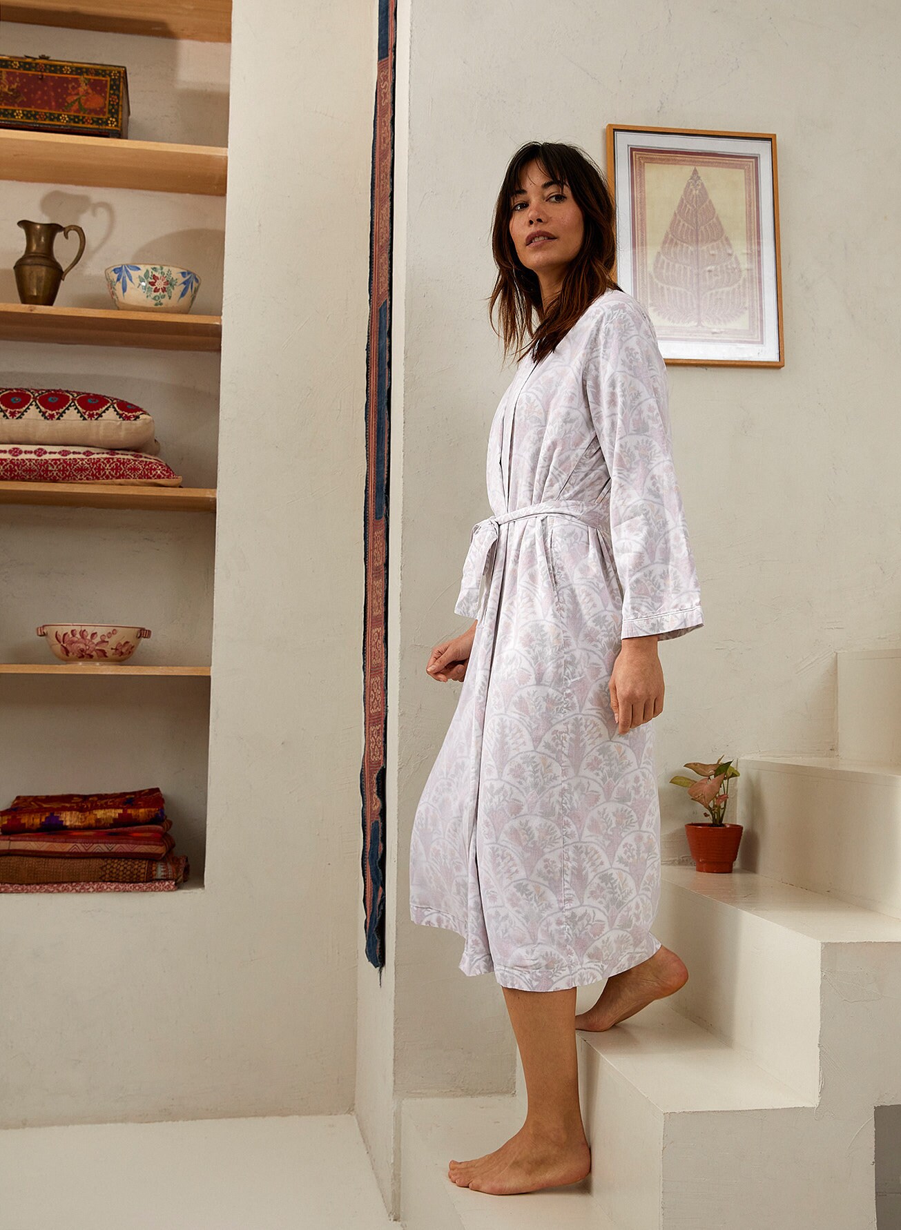 Threadbare Robes Light Robe for Women - Handmade, Premium Quality & Ultra-soft Dressing ...