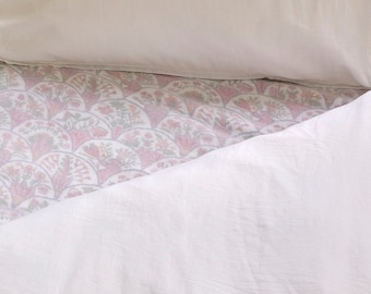 Fitted Sheet - Floral | 100% Organic Cotton