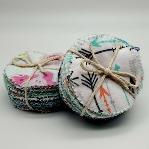 Actually Handmade Zero Waste Reusable Cotton Rounds