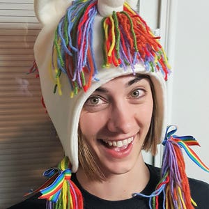 Adult Magical Unicorn Hat image 1