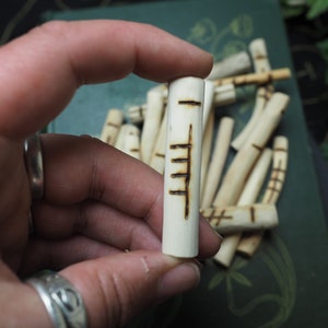 20 Corresponding Celtic Tree Ogham Staves Pagan, Druid, Druidry, Witchcraft, Divination image 4