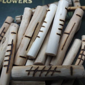 20 Corresponding Celtic Tree Ogham Staves Pagan, Druid, Druidry, Witchcraft, Divination image 3