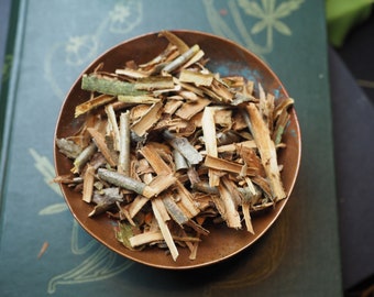English Rowan Bark for Protection & the Fey - Spellwork, Charms or Incense - Witchcraft, Ogham Tree Bark