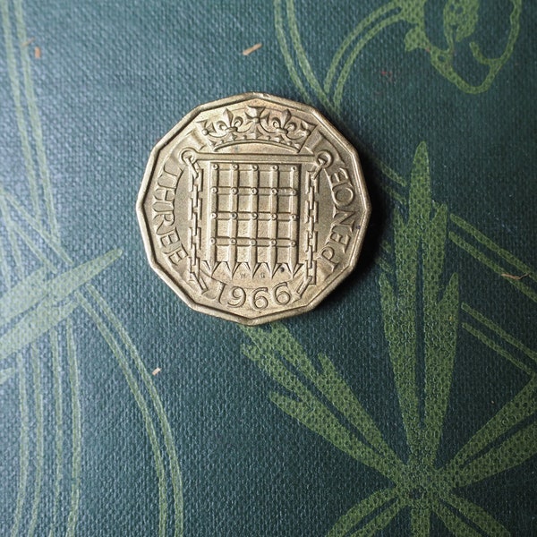 Old English Queen Elizabeth II Threepence Coin - Prosperity, Spell-work, Magic,  Fairy Offerings - Pagan, Witchcraft