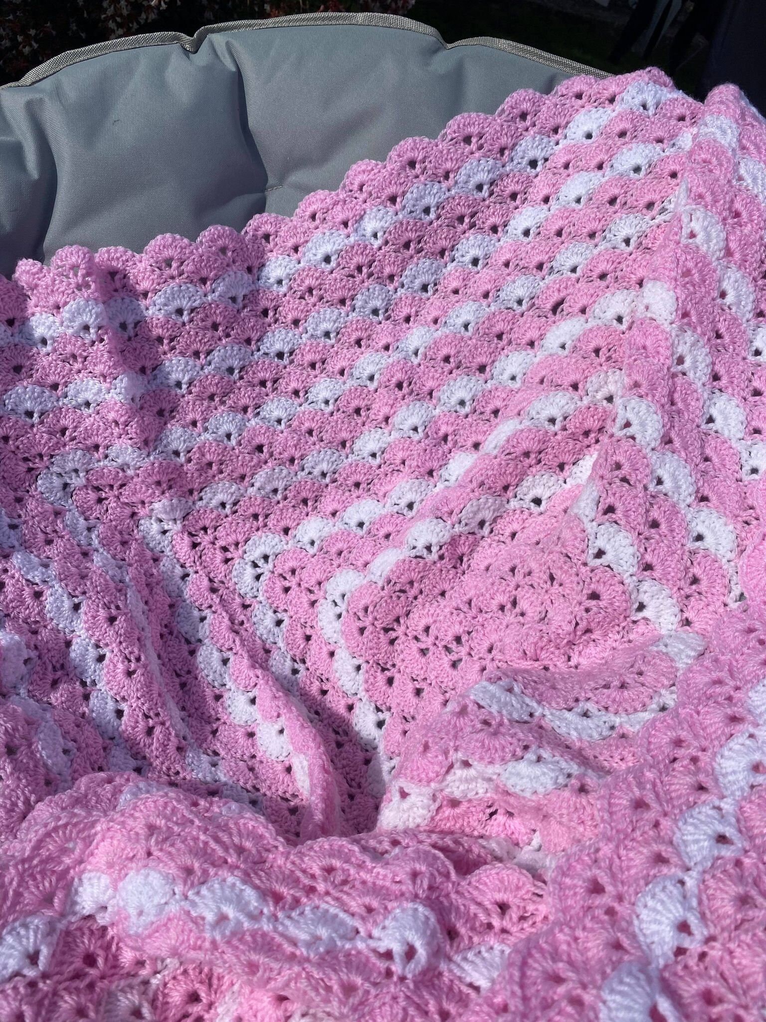 Couverture Bébé Au Crochet Fait Main