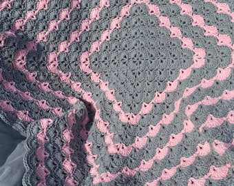 Le Plus Rapide Couverture Chale Pour Bebe Au Crochet