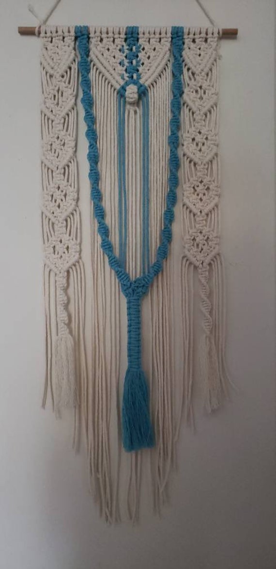 Tenture Murale en Macramé