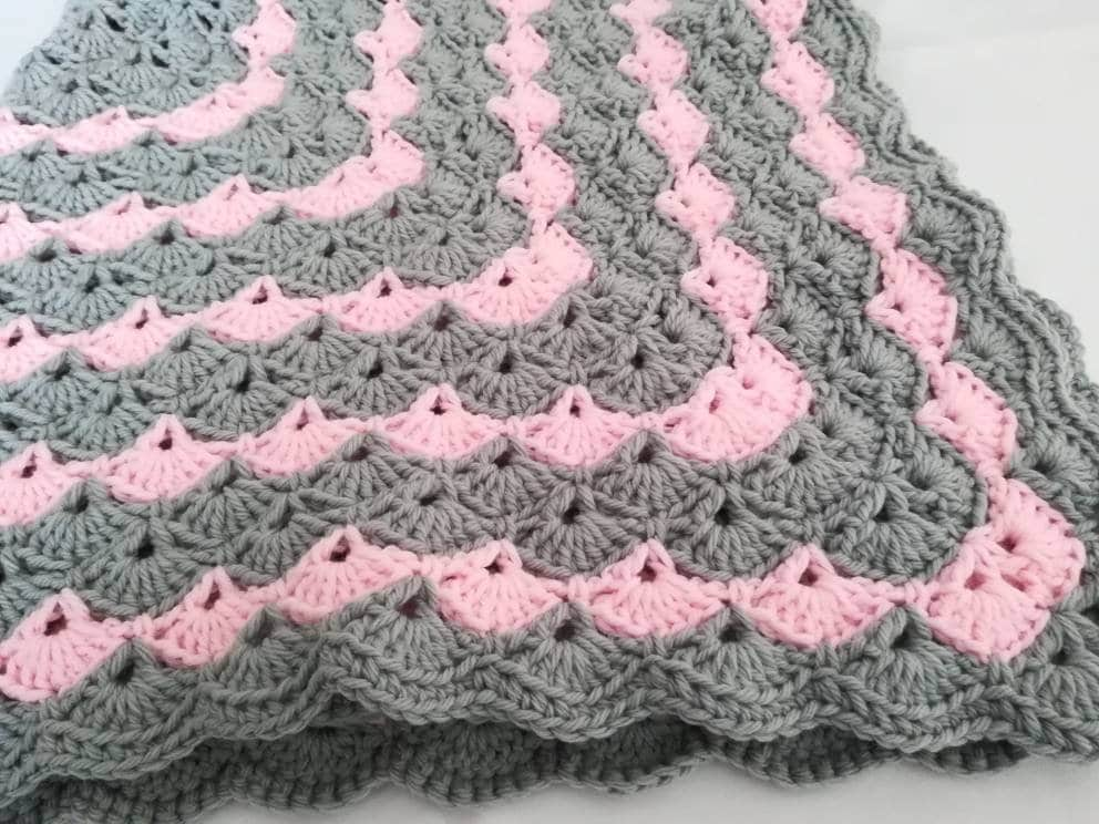 Couverture Pour Bébé Au Crochet Automne/Hiver