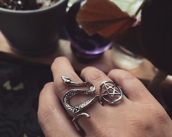 Adjustable Snake ring