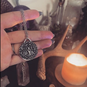 Celtic tree necklace