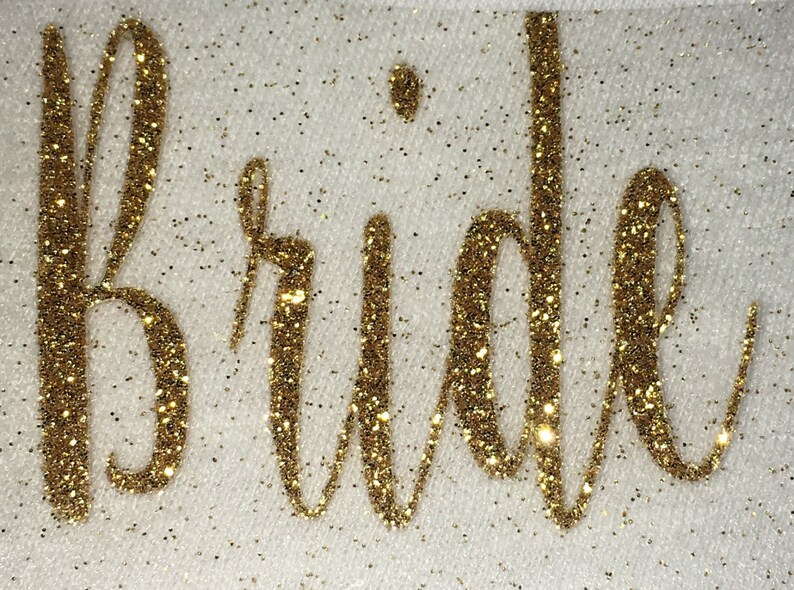 Bride Decal / bride iron on / wedding iron on / bride / Etsy