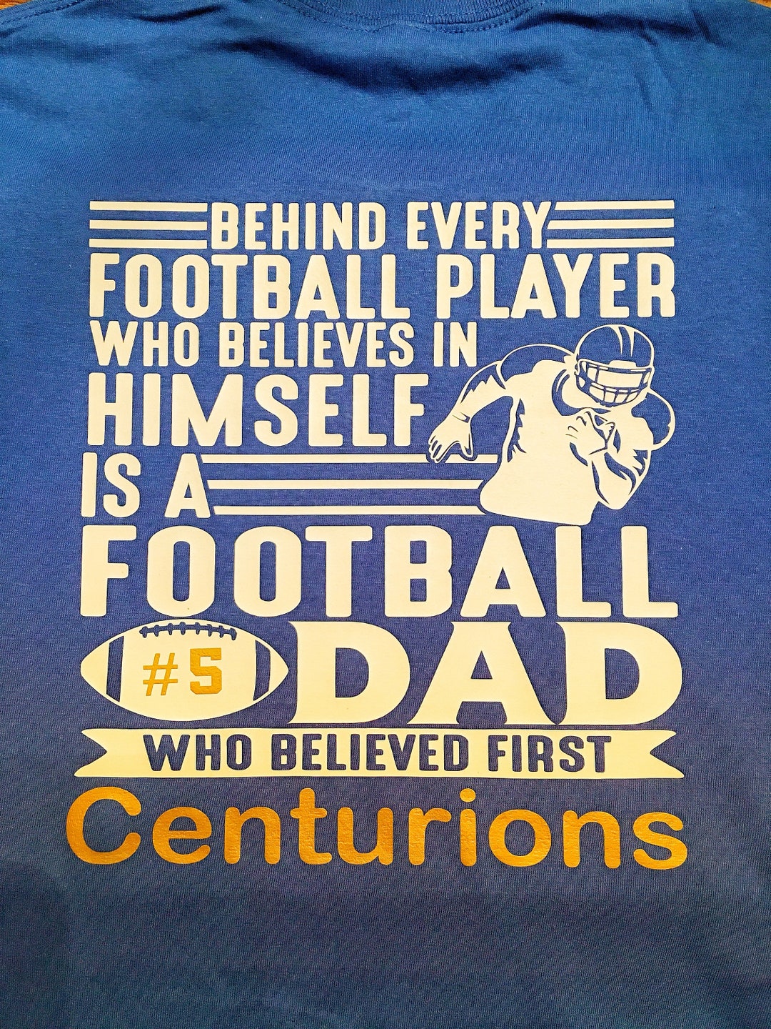Football Dad / Football Dad Iron on Decal / Football Dad / Etsy