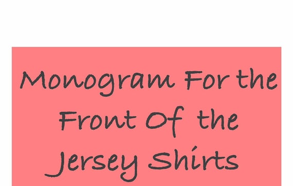 monogram for wedding shirts / monogram for wedding jersey / monogram / wedding shirt / bride jersey monogram / bride monogram