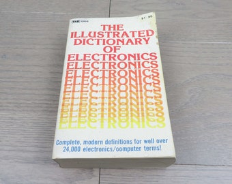 The Illustrated Dictionary of Electronics. By Rufus P. Turner. Tab Books. Second Printing 1981. Vintage Book.