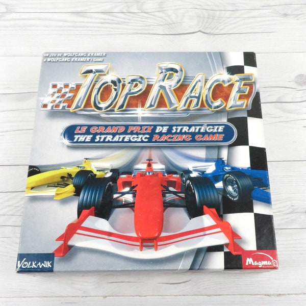 Top Race Board Game / The Strategic Racing Game a Wolfang Kramer’s Game / Volkanik / Magma éditions / 2008