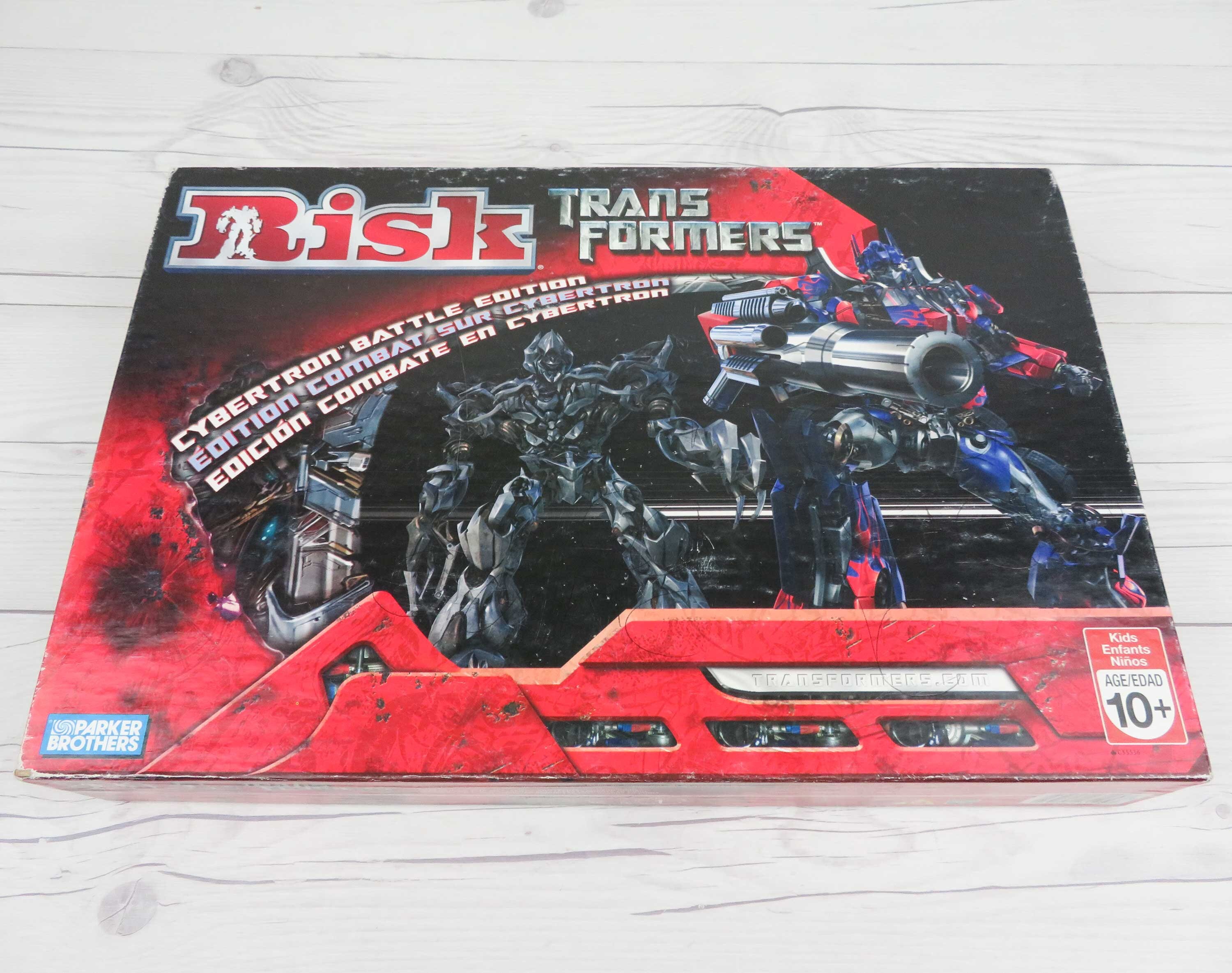 Vintage 2007 Risk Transformers Cybertron Battle Edition Board Game by ...