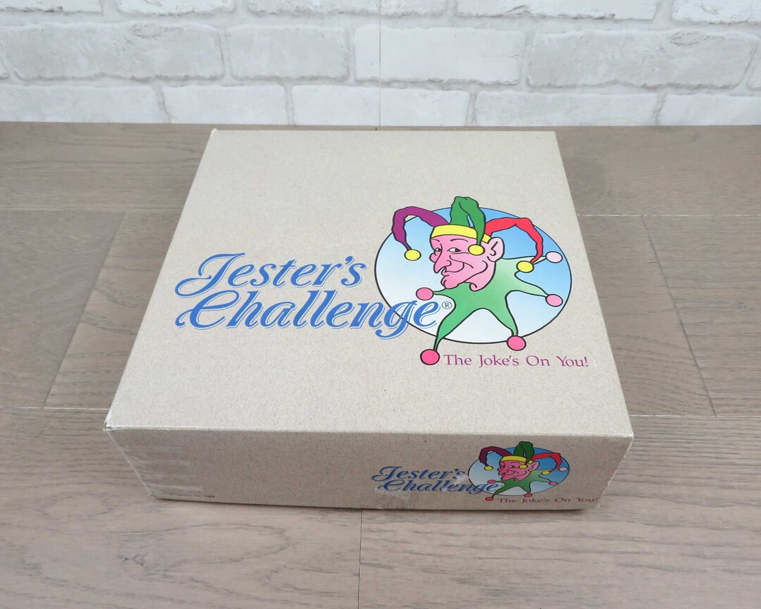 Jesters Challenge the Jokes on You Vintage 1989 Board Game. Etsy