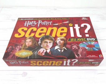 Harry Potter Scene it? Vintage board game with DVD. French Game.