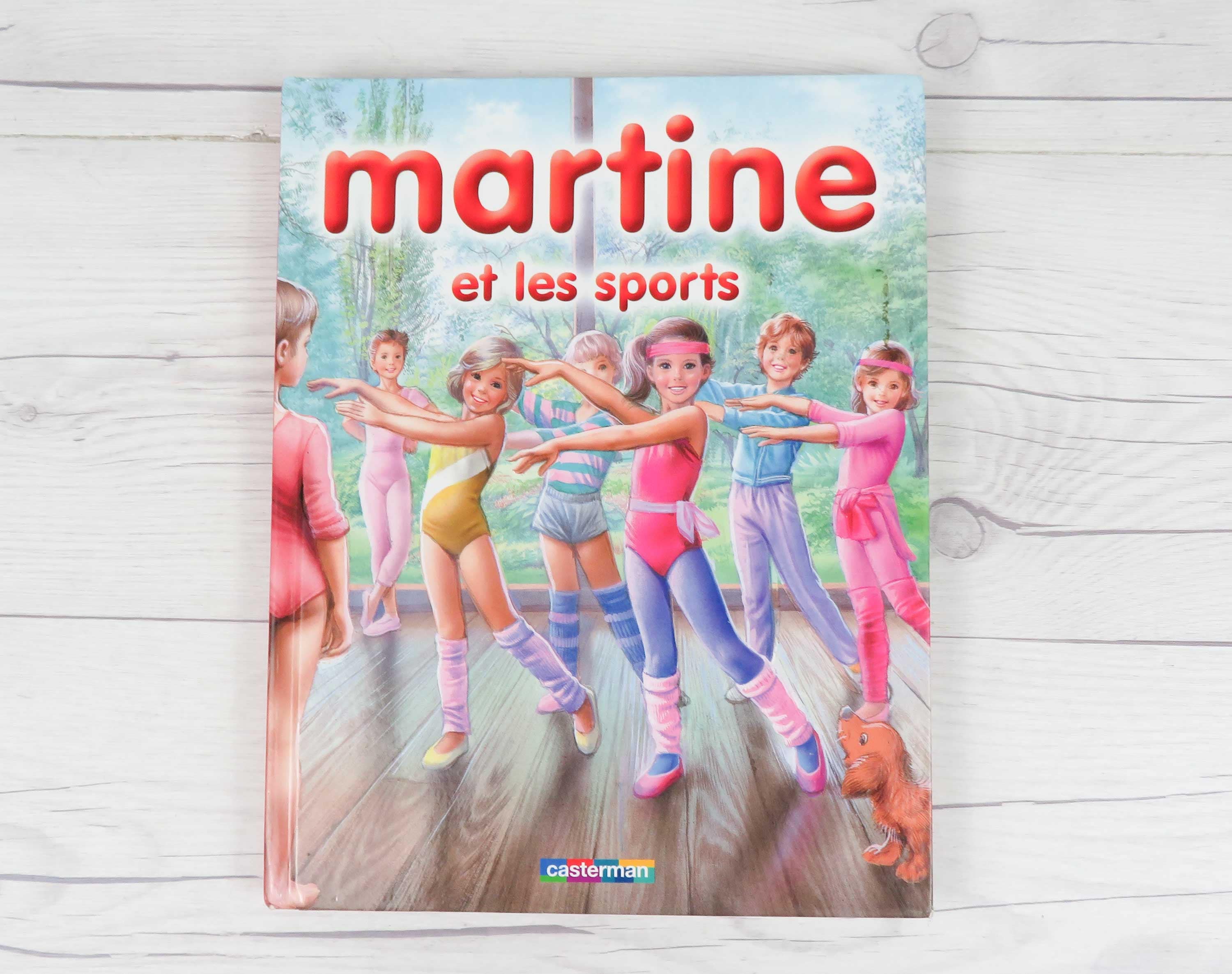 Vintage 1996 Martine Book. Vintage French Book. Casterman. Collection  Farandole. Gilbert Delahaye Marcel Marlier. 8 Illustrated Stories. 