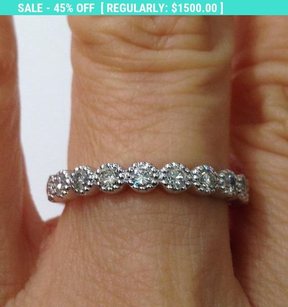 14K Yellow Gold 3mm Milgrain Band