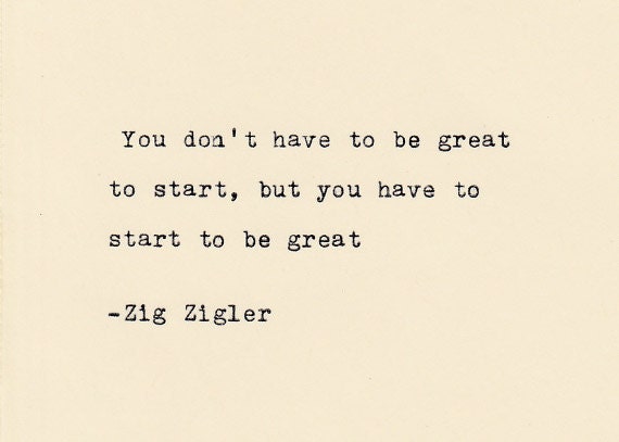 Inspirational Quotes The Zig Ziglar Quote Made On Etsy
