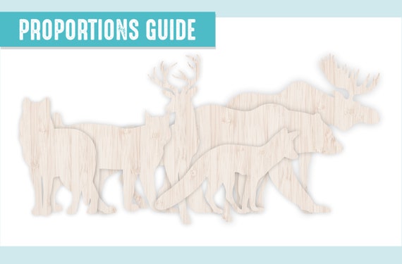 Fox - Laser Cut Out Unfinished Wood Craft Shape FOX5 Fox - Laser Cut Out Unfinished Wood Craft Shape FOX5