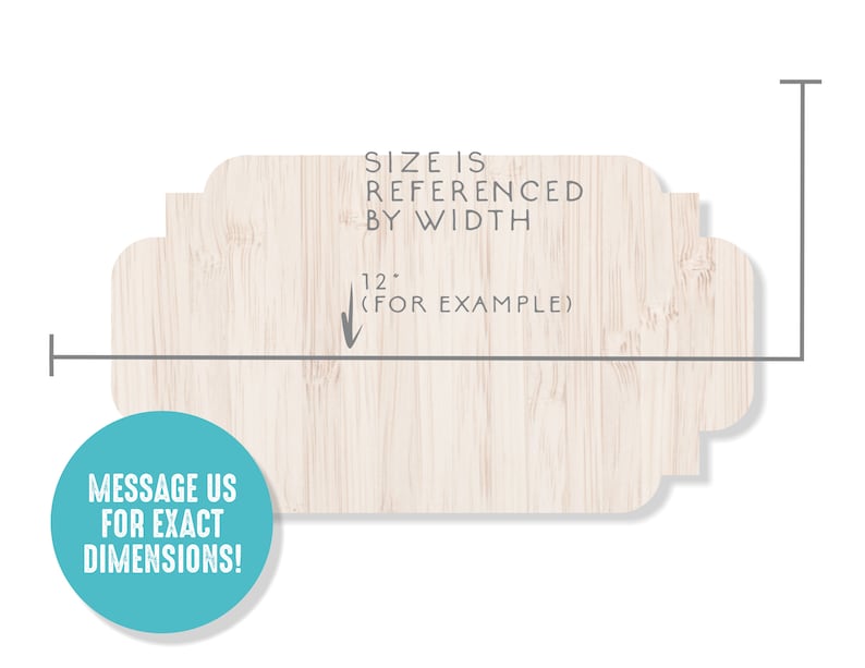 Fancy Wood Frame Plaque Wooden Frame Frame Wall Decor Wood Laser Cut Shapes DIY Crafting Shapes Backing Plaque Wood Shape Frame Cutout