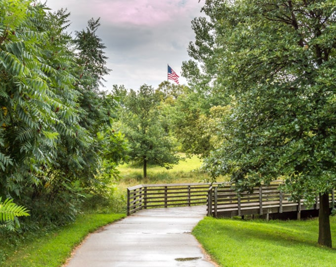 To Freedom - Old Glory Photo, Country Decor, Wall Art, Flag Photography, USA, US Flag  Decor, Country Landscape, Flying Flag, American Flag