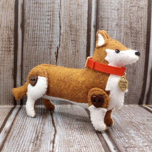 Felt Corgi