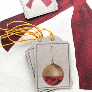 Set aus 5 Weihnachtskugeln
