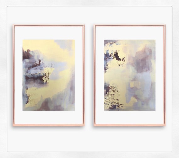 Living Room Art Above Bed Art Handpainted Artwork Framed Art Set Dining Room Wall Art