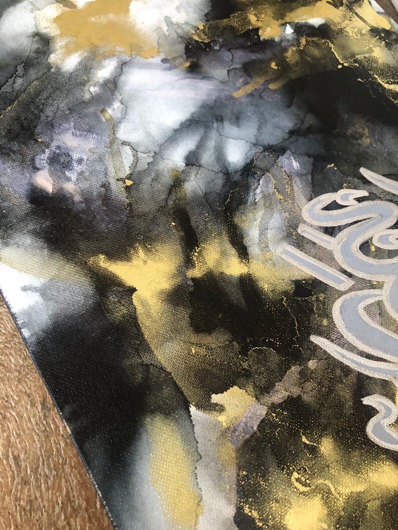 Neutral Islamic Wall Art Marble Islamic Painting Islamic Etsy