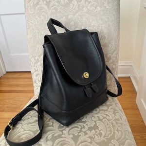 buy vintage coach backpack 9791 Large Daypack Navy 1998 Costa Rica Cristina Moda Vintage Vintage Coach 9791 Black Leather