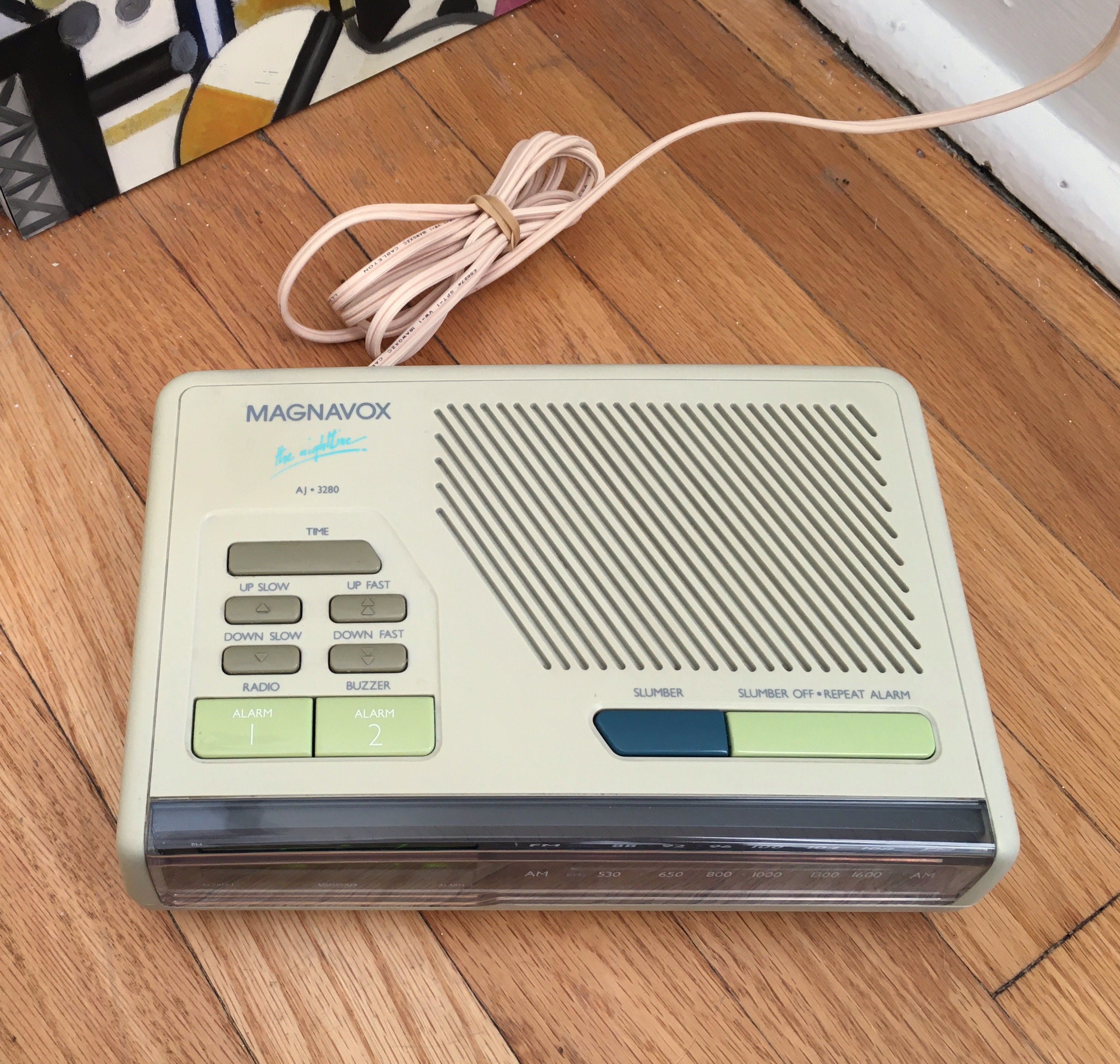 Vintage Digital Clock Radiomagnavox Electric Clock Radio LED Etsy