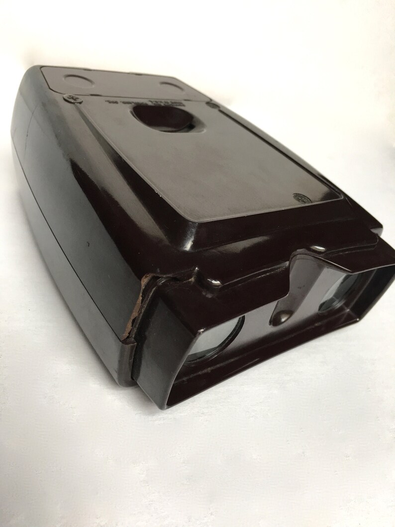 Vintage Bi-Lens 35 Slide Viewer 35 mm Photo Prop Sawyer/'s Inc For Display Prop Made In USA Untested - Bakelite